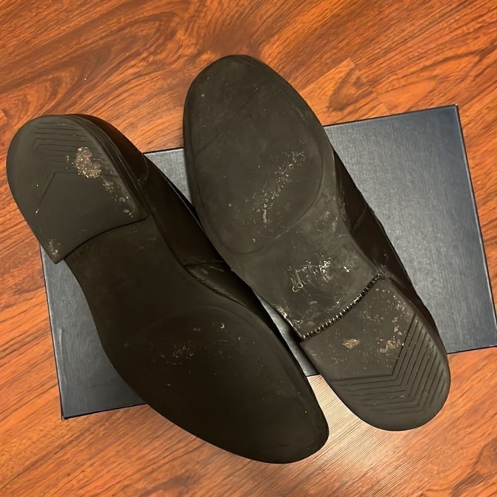Cole Haan Black Leather Loafer Shoes Size 10.5M - Picture 6 of 7